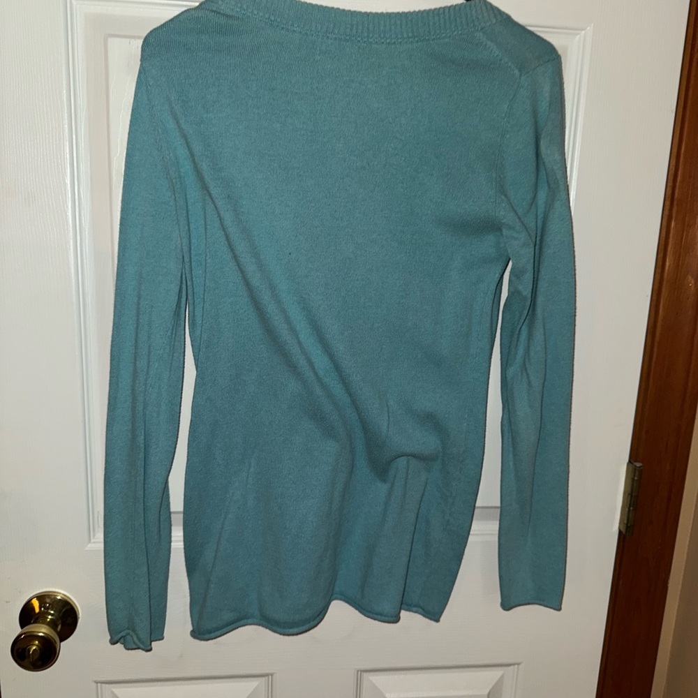 Old Navy Women's V-Neck Sweater - Teal